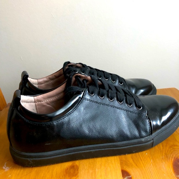 Matt and Nat Black Vegan Lace Up Sneakers - Picture 2 of 7
